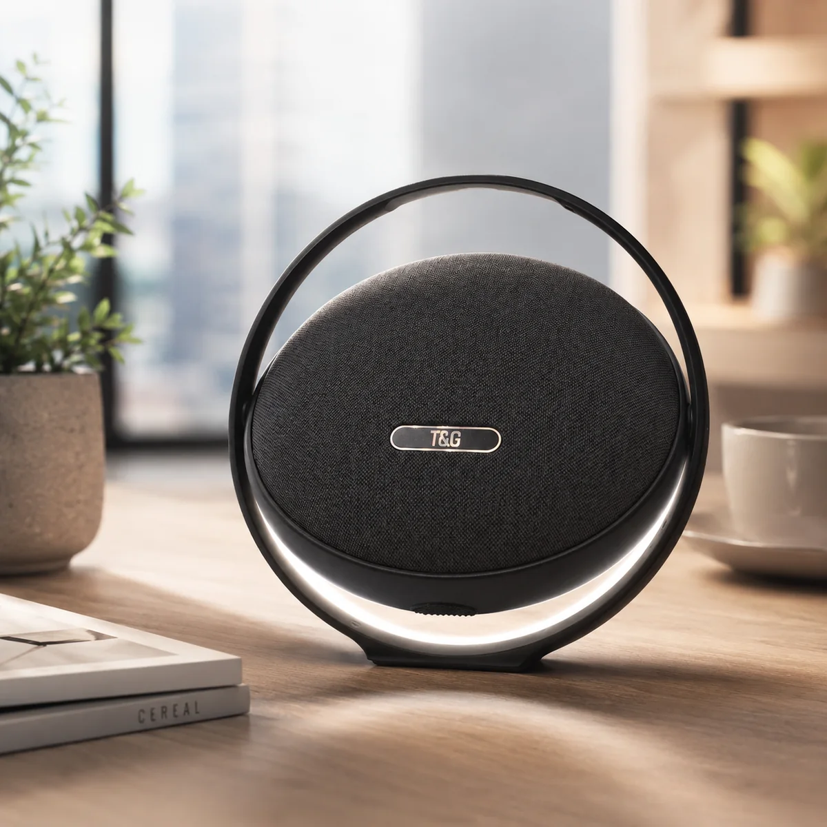 TG495 portable Bluetooth speaker home scene from T&G factory